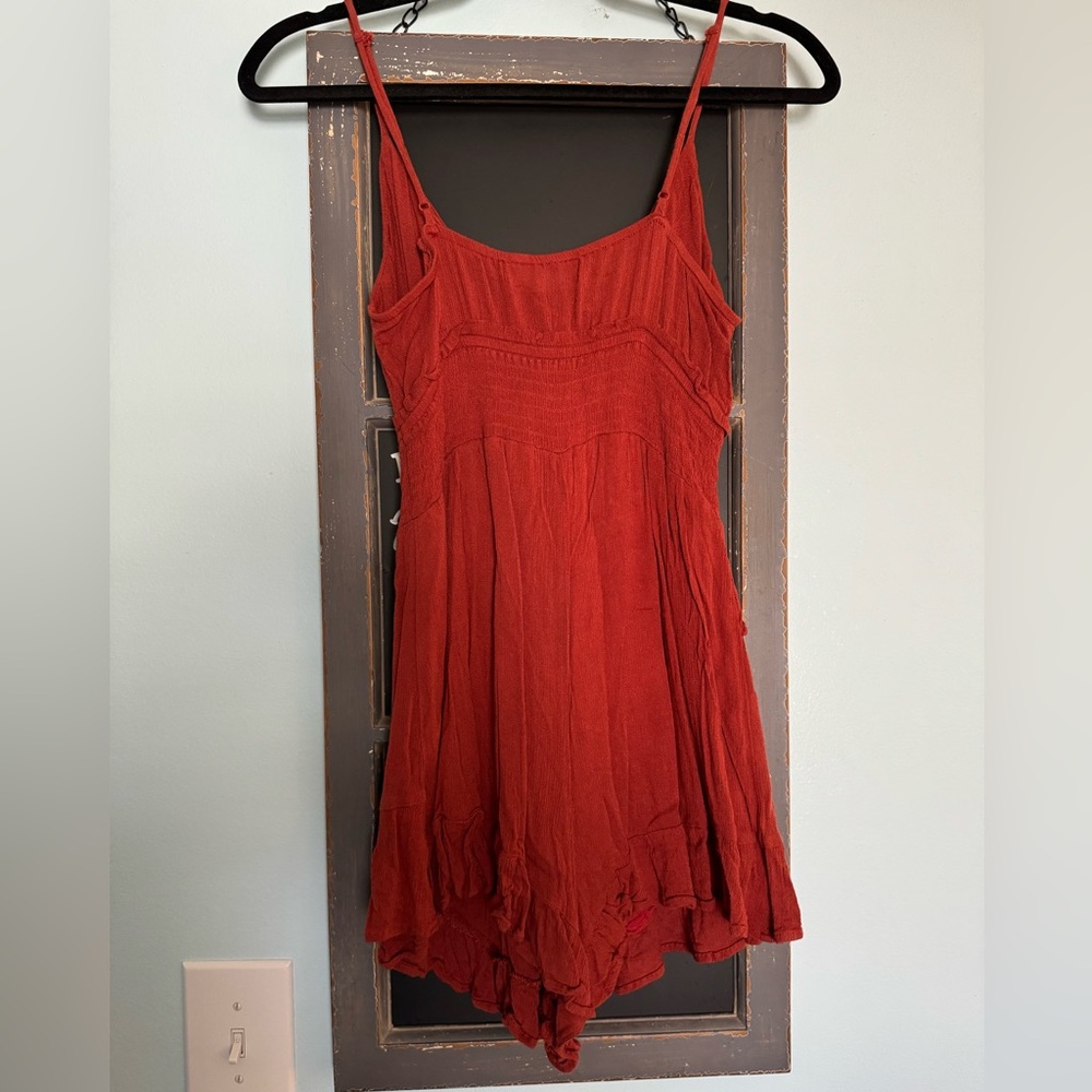 Rust Red Romper - Picture 4 of 4